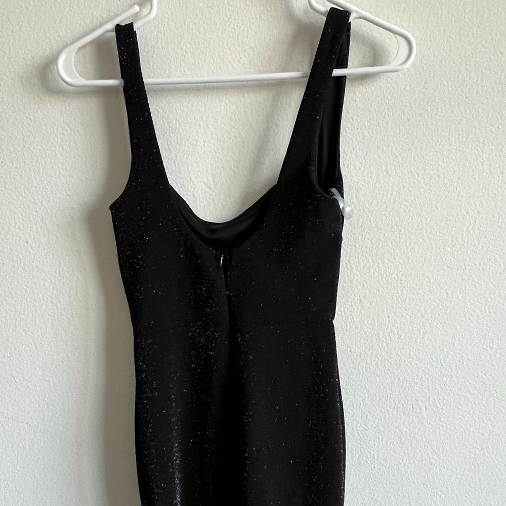 Francesca's Dee Elly tank bodycon sparkle minidress, XS NWOT